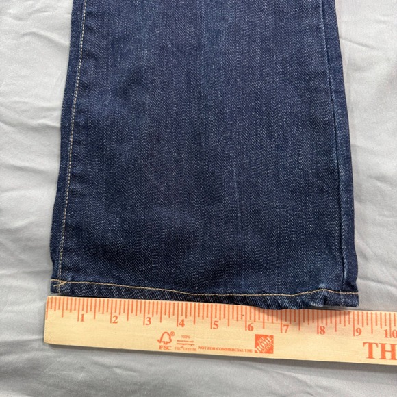 Paige Premium Denim Flare Jeans Hollywood Hills Women's 28 Y2K Embroidery - Picture 11 of 13